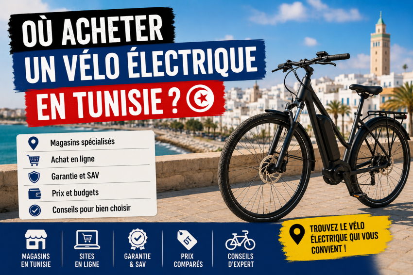 ou acheter un velo electrique en tunisie